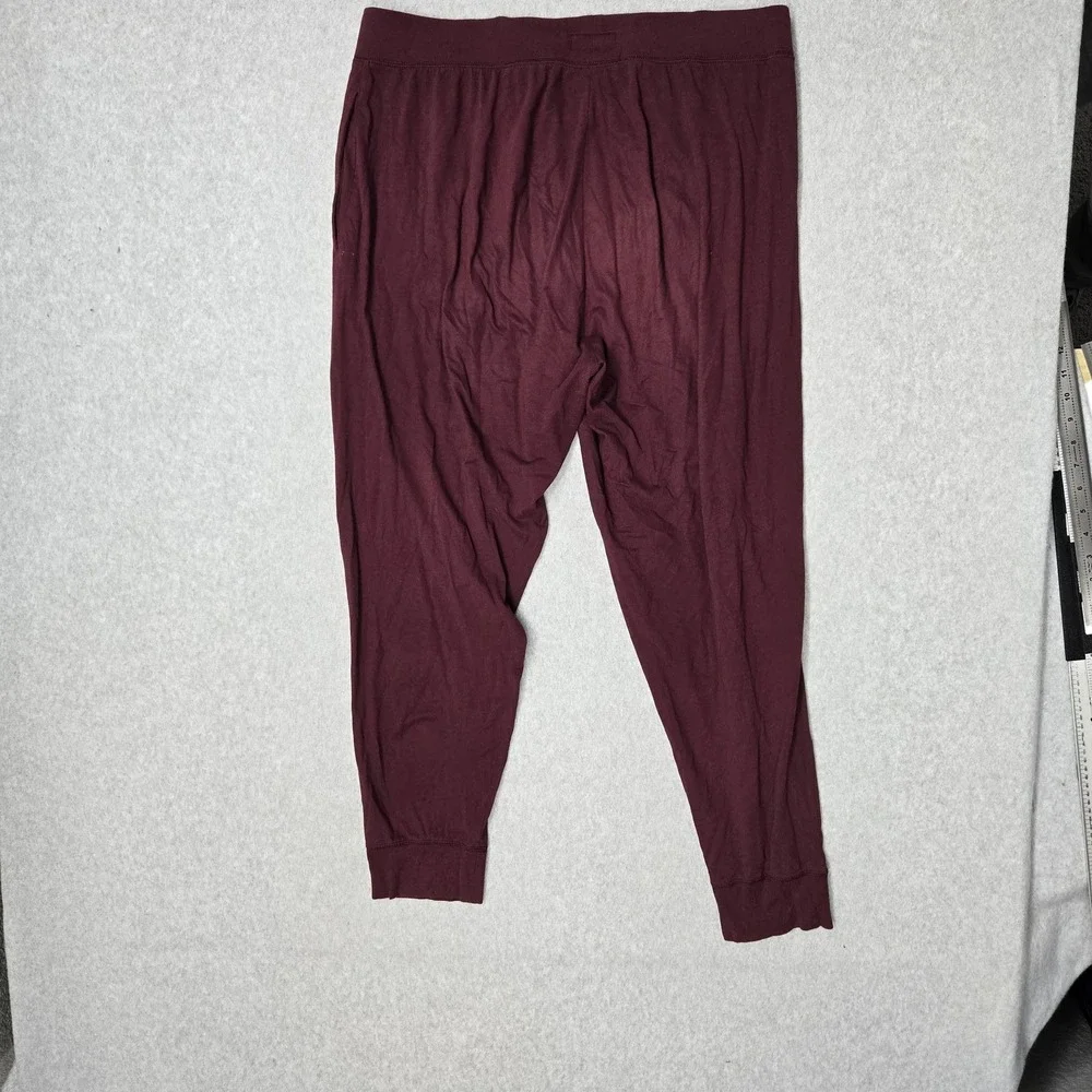 Polo Ralph Lauren‎ Men Sleepwear XL Burgundy Sweatpants POLO Pajama Pants Logo